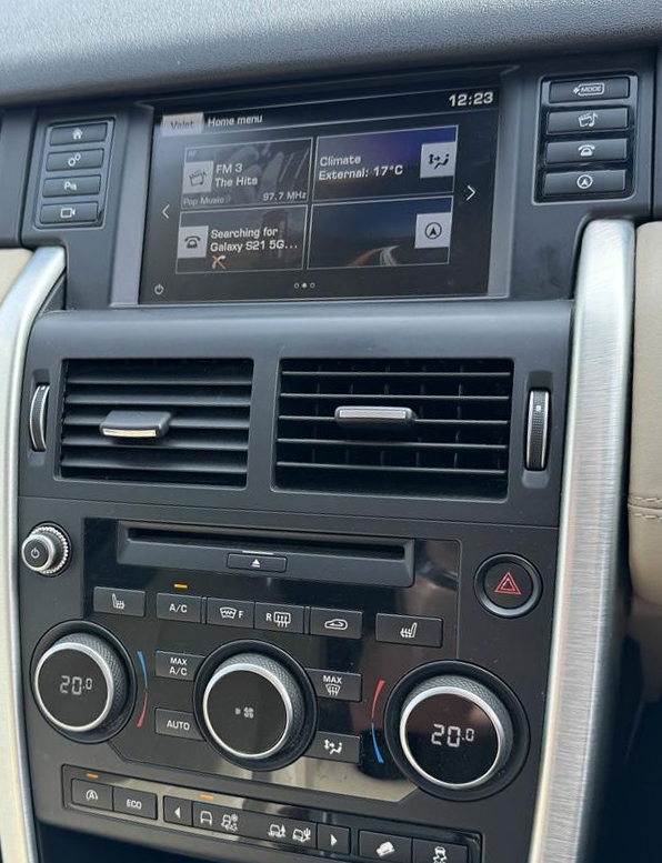 Écran Land Rover Discovery Sport 2015-2019 système BOSCH InControl Touch 8 pouces à remplacer par écran tactile Android GPS CarPlay